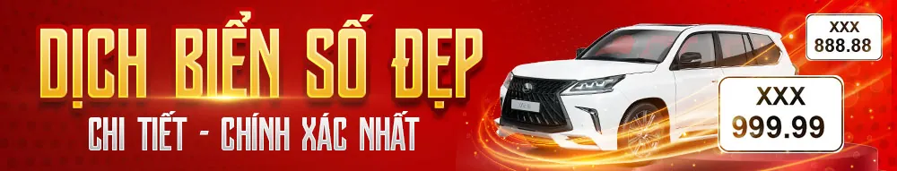 Ý nghĩa biển số